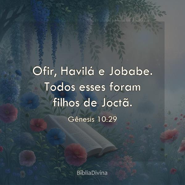 Gênesis 10:29