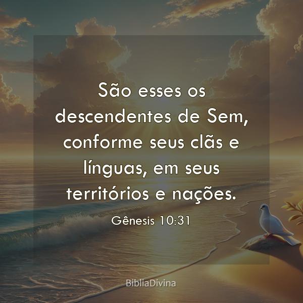 Gênesis 10:31