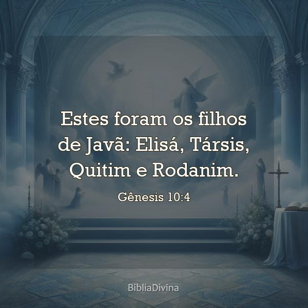 Gênesis 10:4