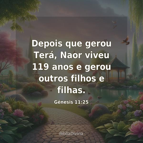 Gênesis 11:25