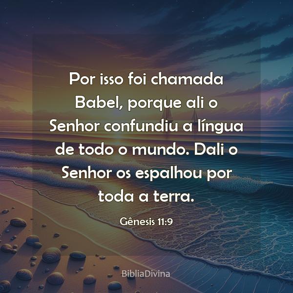 Gênesis 11:9