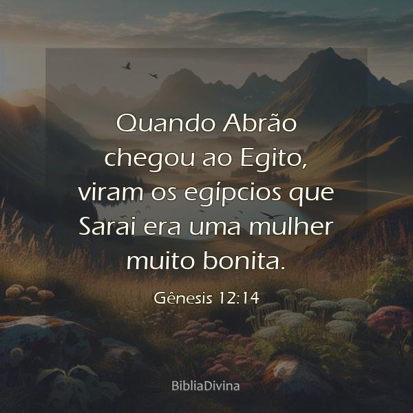 Gênesis 12:14