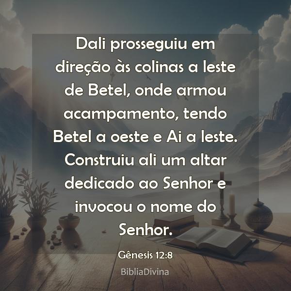 Gênesis 12:8