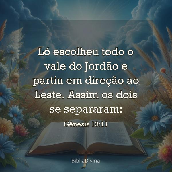 Gênesis 13:11