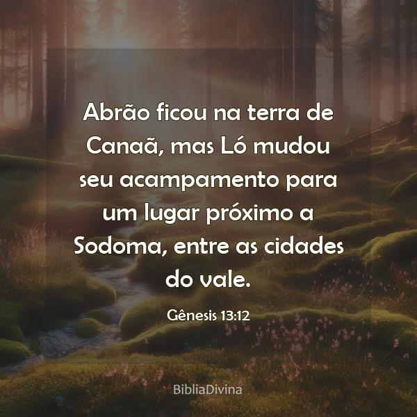 Gênesis 13:12