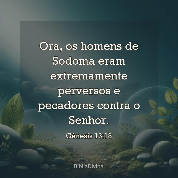 Gênesis 13:13