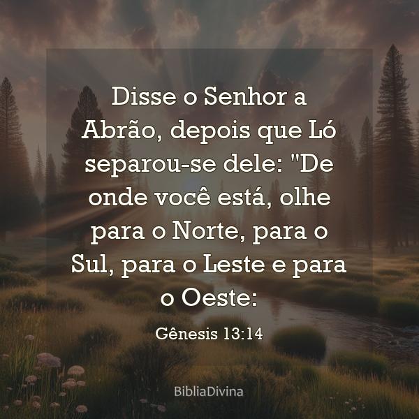 Gênesis 13:14