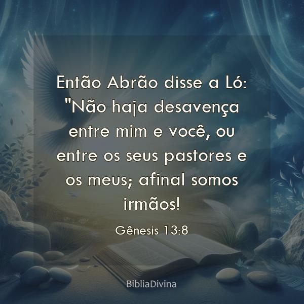 Gênesis 13:8