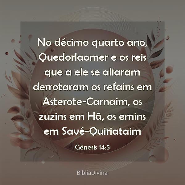 Gênesis 14:5