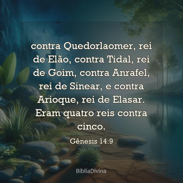 Gênesis 14:9