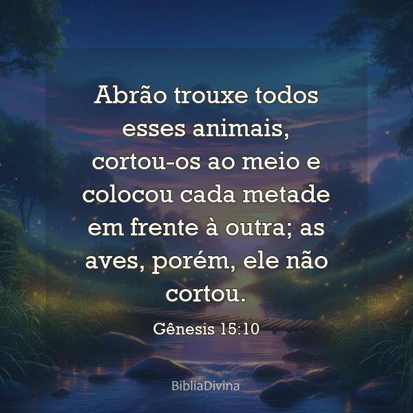 Gênesis 15:10