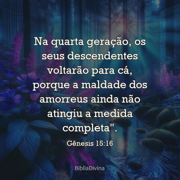 Gênesis 15:16