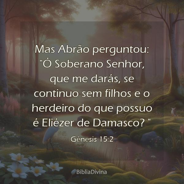 Gênesis 15:2