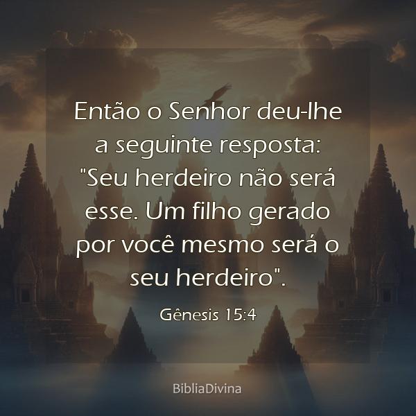 Gênesis 15:4