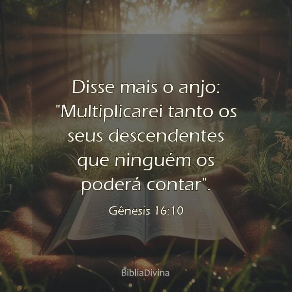 Gênesis 16:10