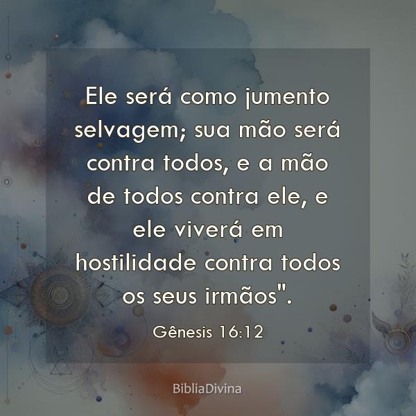 Gênesis 16:12