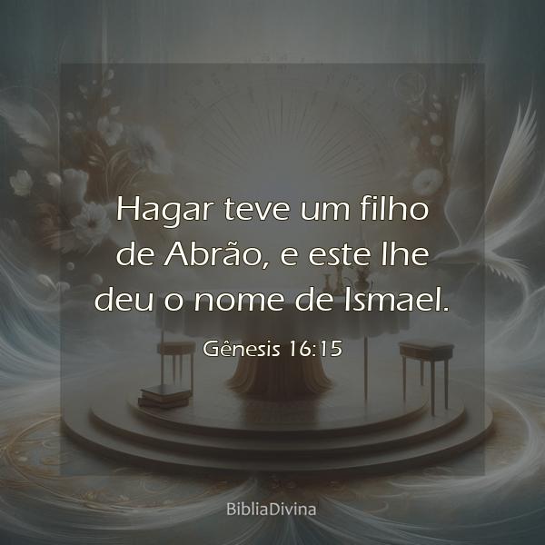 Gênesis 16:15