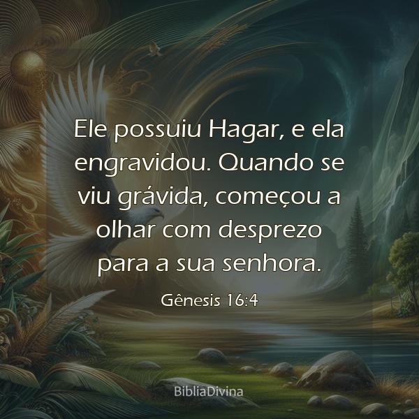 Gênesis 16:4