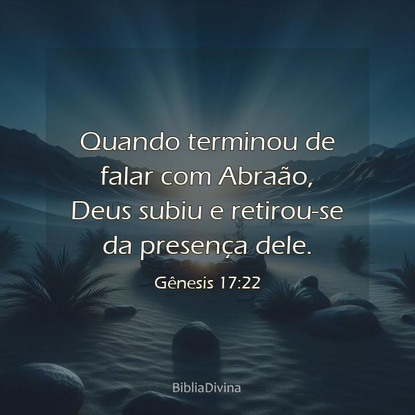 Gênesis 17:22