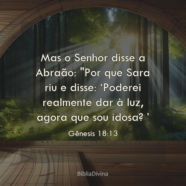 Gênesis 18:13