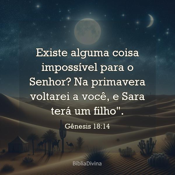 Gênesis 18:14