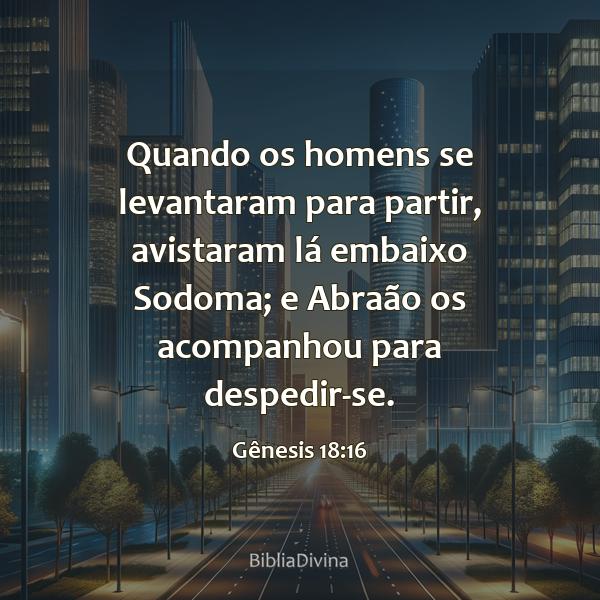 Gênesis 18:16