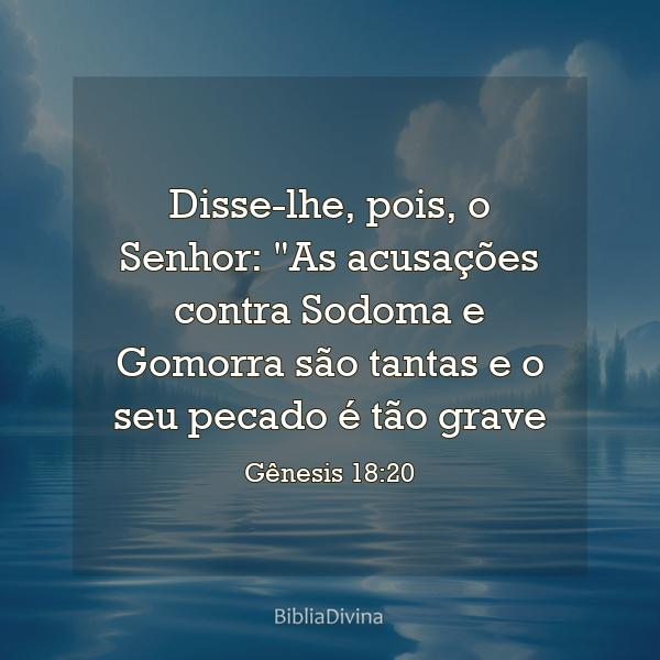 Gênesis 18:20