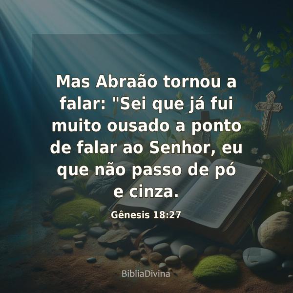 Gênesis 18:27