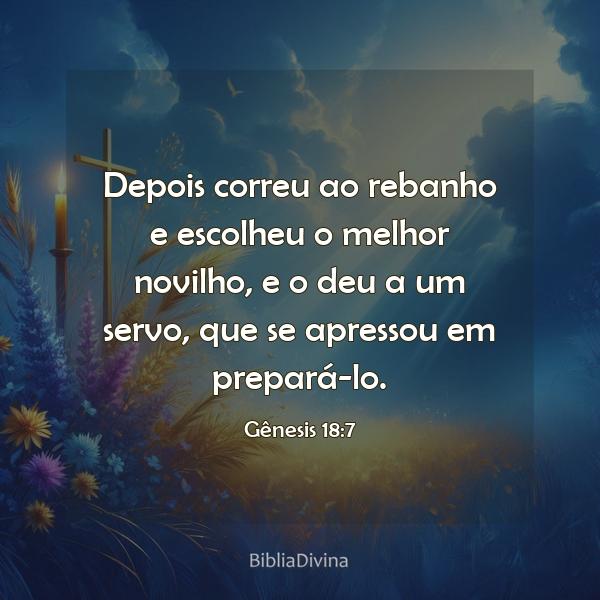 Gênesis 18:7