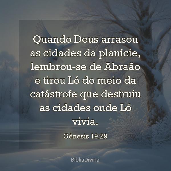 Gênesis 19:29