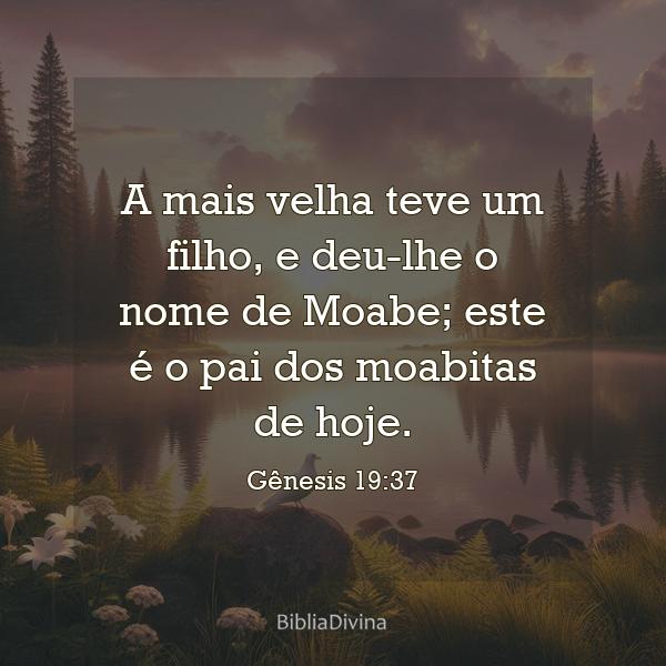 Gênesis 19:37