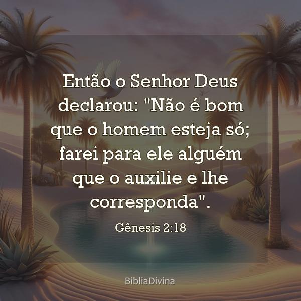 Gênesis 2:18