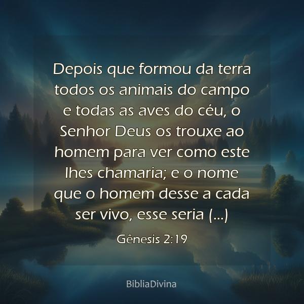 Gênesis 2:19