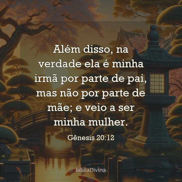 Gênesis 20:12