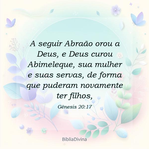 Gênesis 20:17