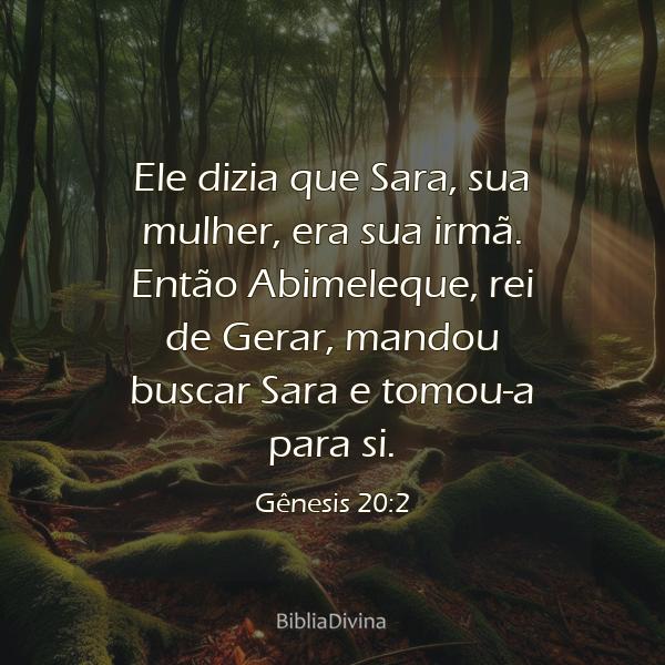 Gênesis 20:2