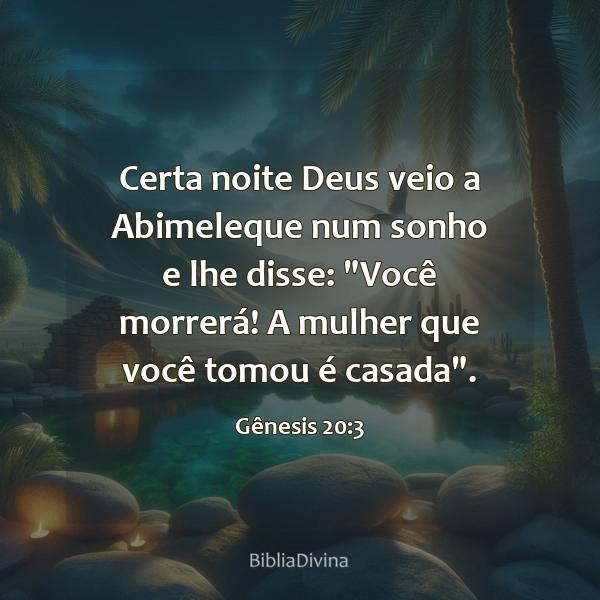 Gênesis 20:3