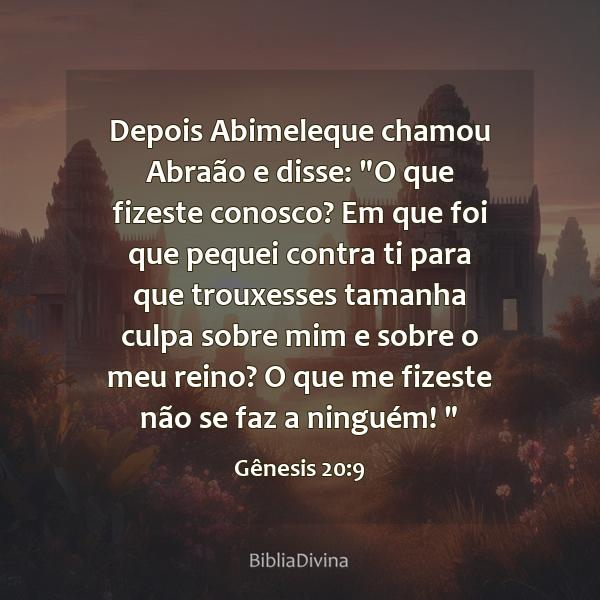 Gênesis 20:9