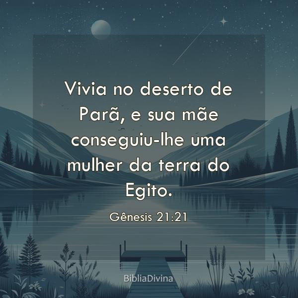 Gênesis 21:21