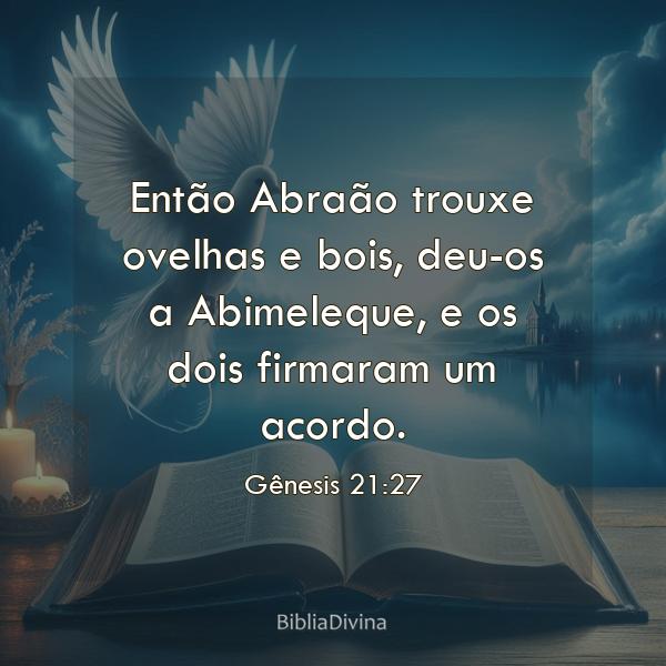 Gênesis 21:27