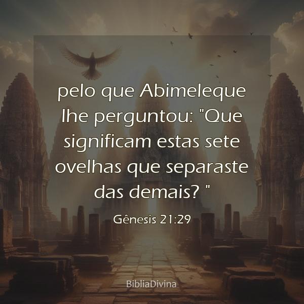 Gênesis 21:29