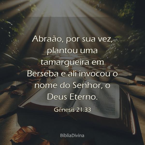 Gênesis 21:33