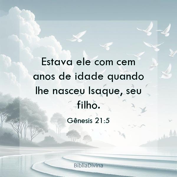 Gênesis 21:5