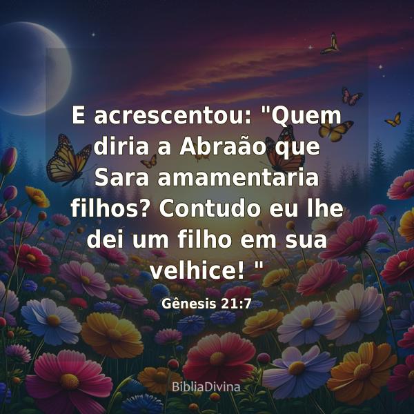 Gênesis 21:7