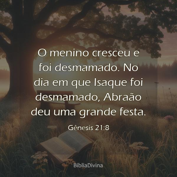 Gênesis 21:8