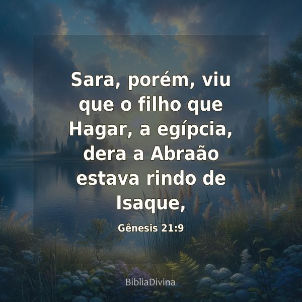 Gênesis 21:9