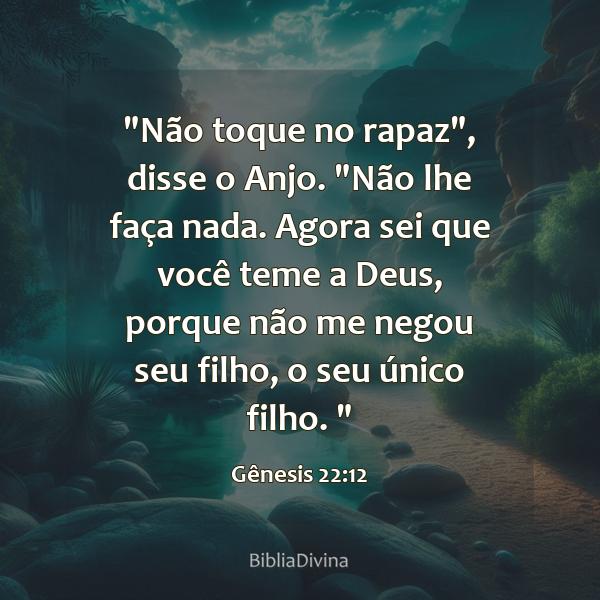 Gênesis 22:12