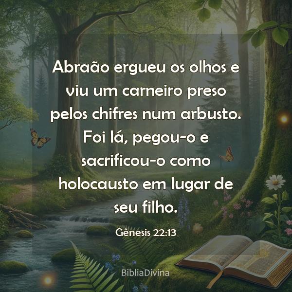 Gênesis 22:13