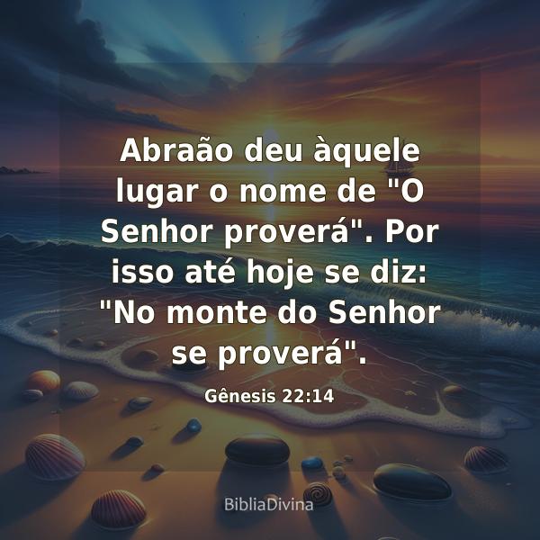 Gênesis 22:14