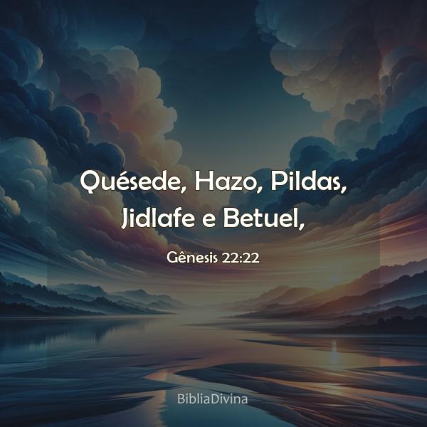 Gênesis 22:22